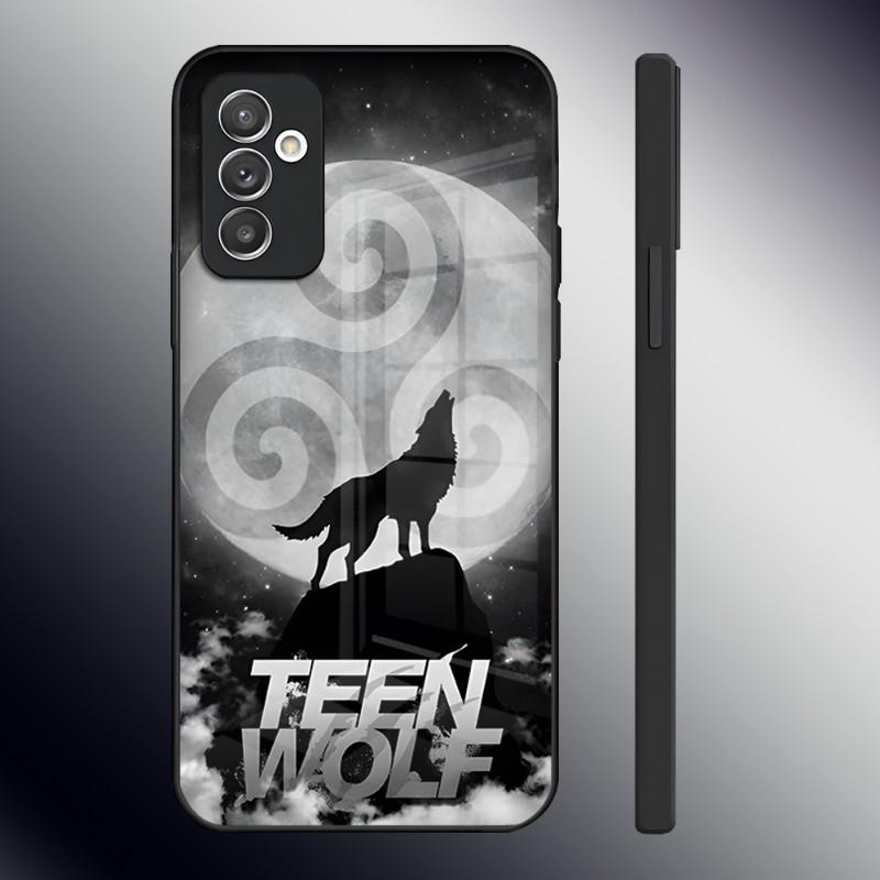 Teen Wolf Handyhülle Für Samsung S23 S21 S30 S22 S20 S9 S10E Note 20 10 Pro Ultra Plus Glas Design Rückseite