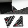 2x Carbon Fiber Car Door Corner Cover Protector Anti Scratch Sticker Accessories
