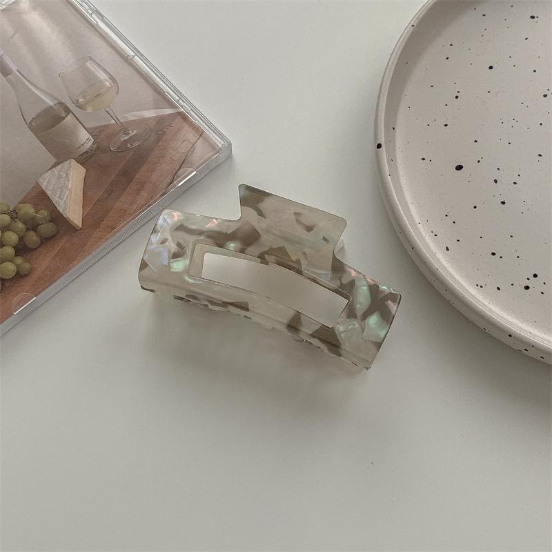 Koreansk Retro Skilpaddeskjell Hårklype for Kvinner - Sommer Hårnål Hodeplagg