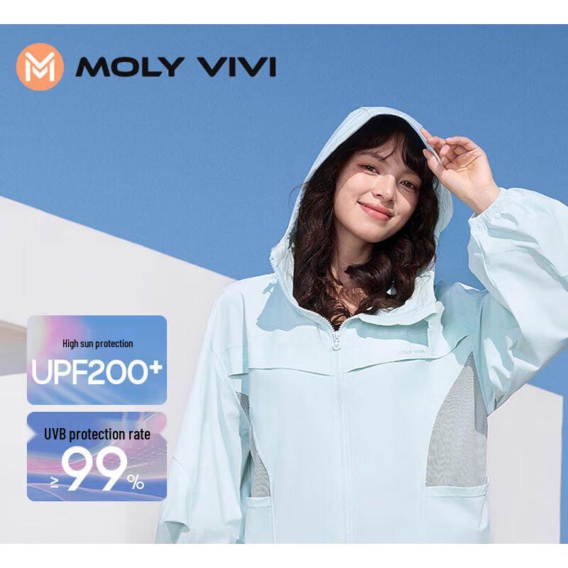 MOLY VIVI Women's Ice Silk UPF Sun Protection Jacket