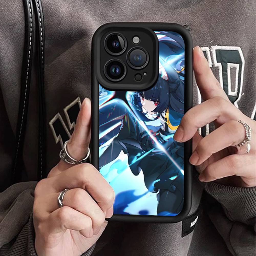 Hoshimi Miyabi ZZZ TPU Phone Cover For iphone 17 16 15 14 13 12 11 Pro Max Plus Case Cover iPhone 17