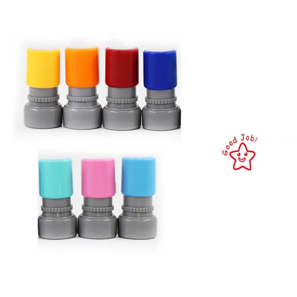 English Commentary Stamp School Student Teaching Tools Encouragement Seals Comment Reward Kids Gifts Scrapbooking Decor
