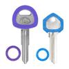 24Pcs/32Pcs Colorful Key Identification Key Caps, Multi-Color Design for Easy Key Differentiation, Wristband Key Identification Codes