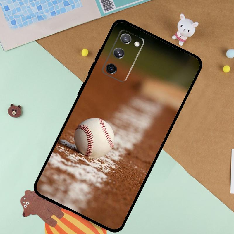 

Baseball Soft Case For Samsung Galaxy S25 Ultra S9 S10 S20 S22 S21 Plus S23 FE S24 Ultra Funda Cover Galaxy S20