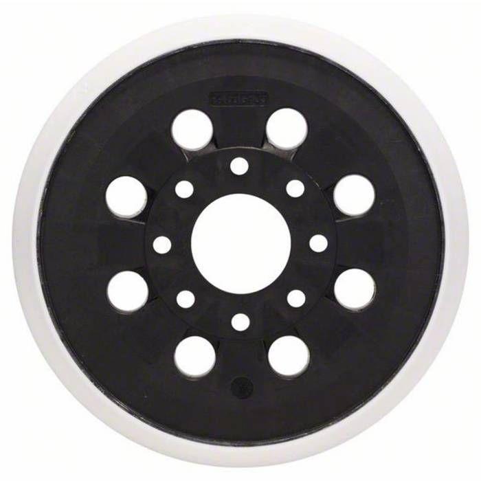 Plateau de ponçage - Bosch - GEX 125-1 AE - Mi-dur - Diamètre 125 mm - Noir