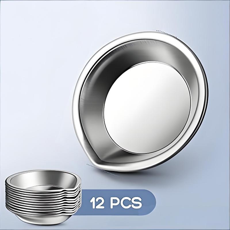 Stainless Steel Painting Color Bowls Oil Paint Trays Paint Color Mixing Cups Color Mixer Children Diy Painting Tools