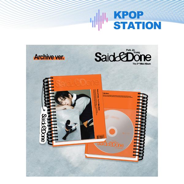 

[Pre-order] PARK JINYOUNG - 2nd Mini Album [Said & Done] (Archive ver.)