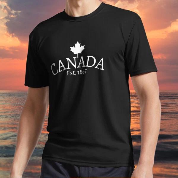 New item Canada Active Logo TEE T shirt Funny Size S to 5XL XL