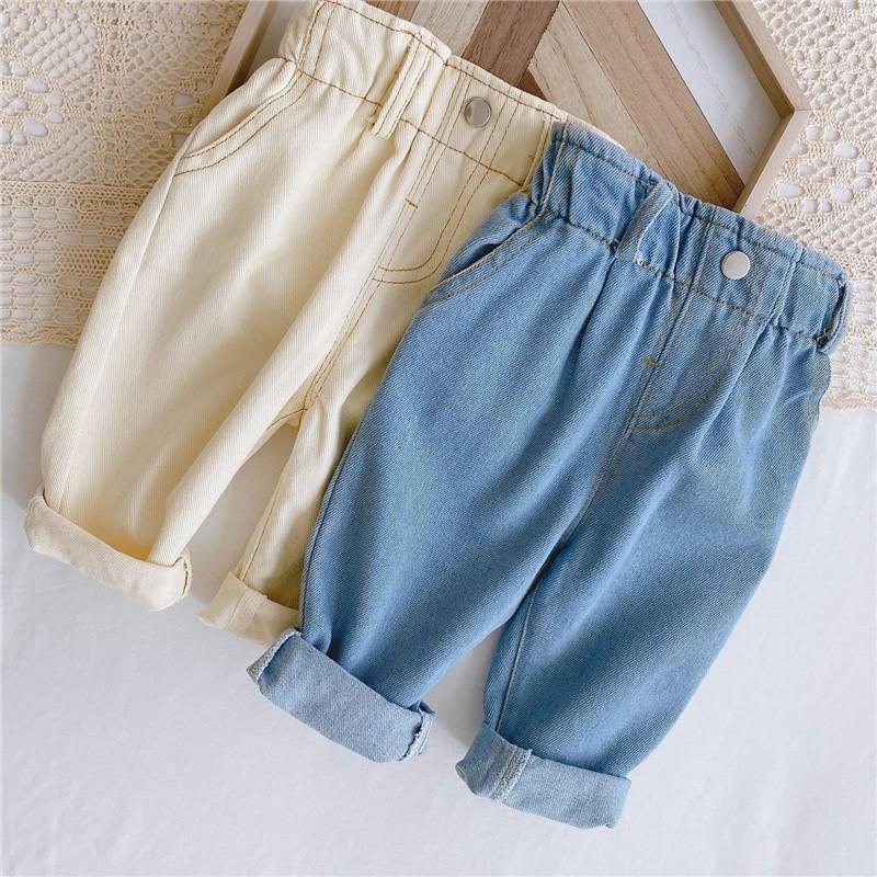 Baby Jeans For Boys And Girls Aged 0-3 Years, Casual Pants For Boys And Girls