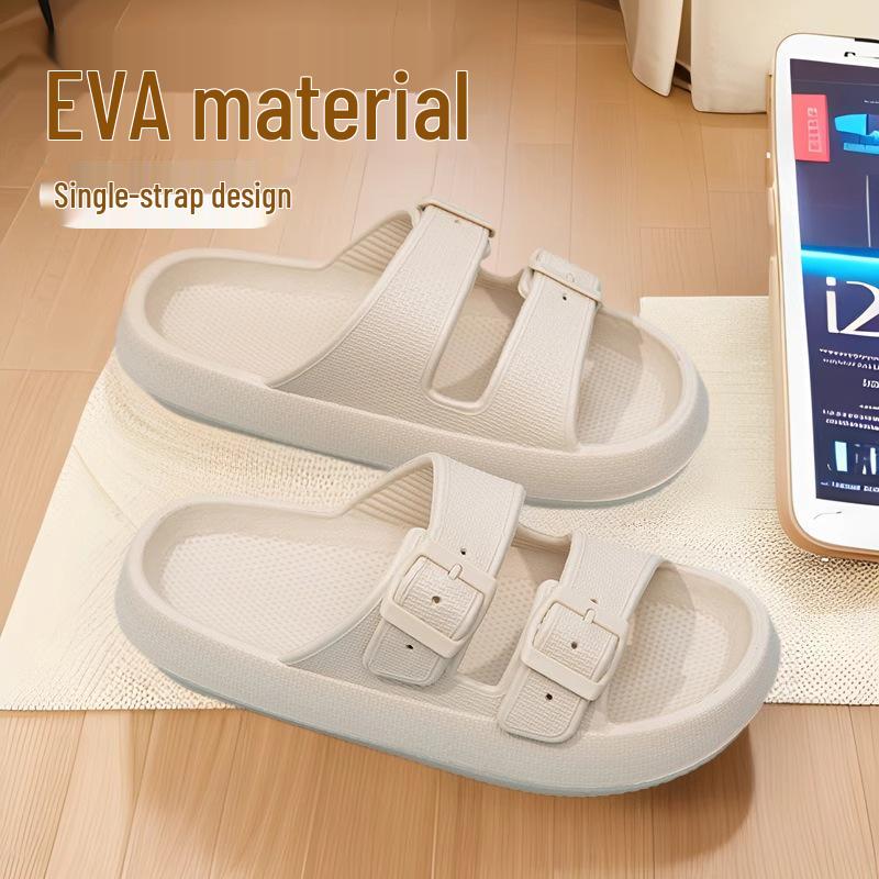 

Женские шлепанцы Cloud EVA с двойным ремешком - Летние домашние/уличные сандалии на толстой подошве для пляжа 36/37 оранжевый