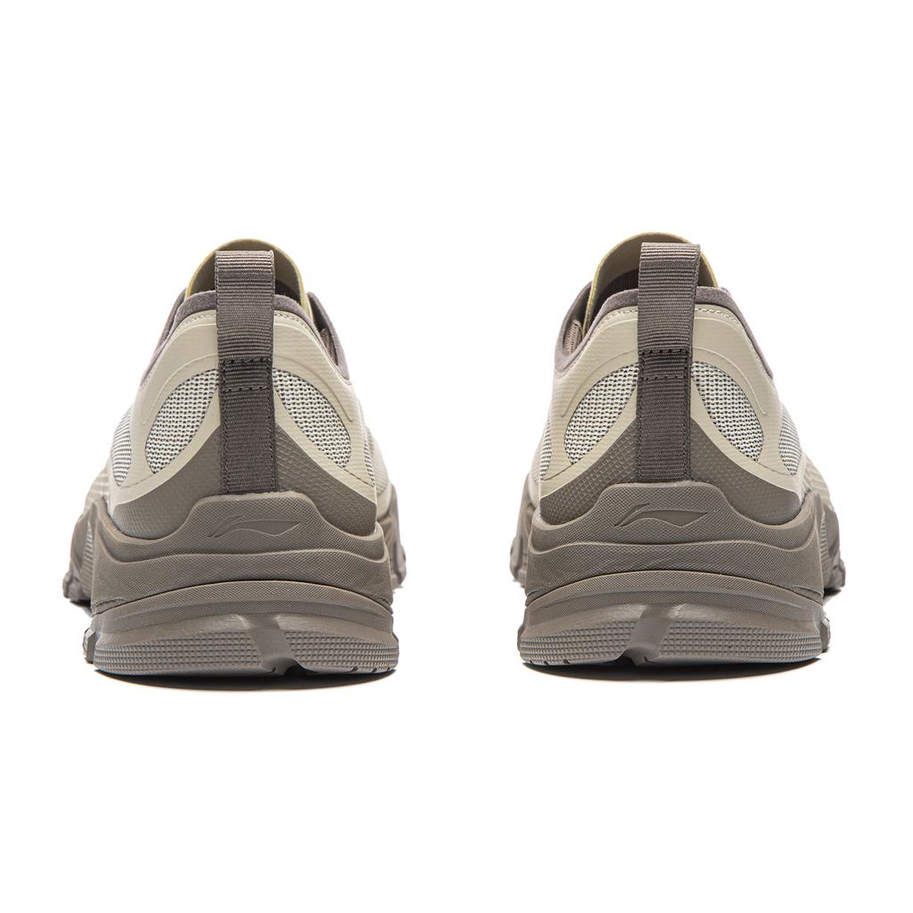 Li Ning Sable Sport Confortable Amortissant Résistant à l'usure Basse Cheville Chaussures Décontractées Homme chaussures décontractées Marron Clair AGCW113-3