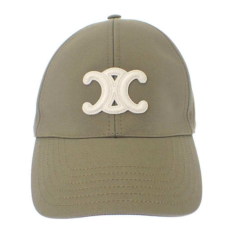 CELINE 2AUT6969P.02KL L cap khaki cotton Women