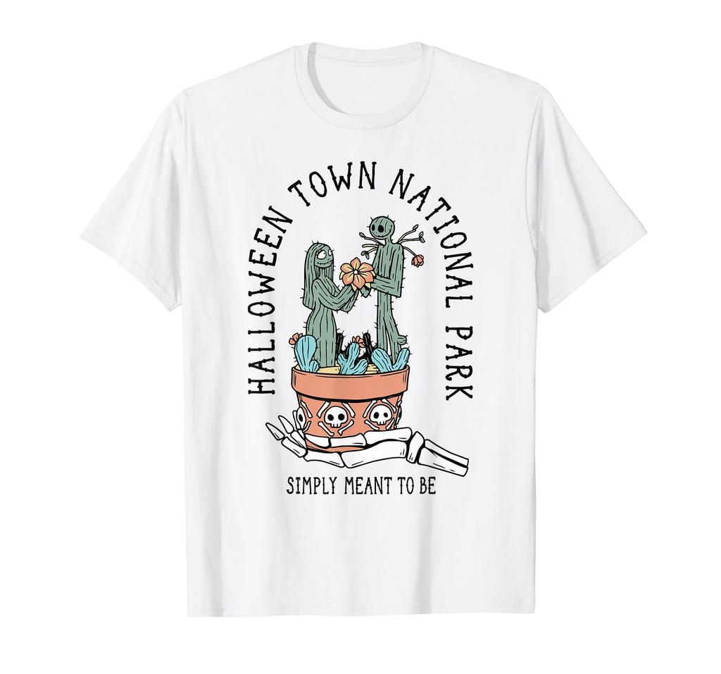 Disney The Nightmare Before Christmas Jack & Sally Cactus T-Shirt