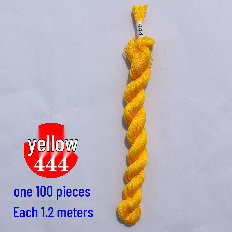 Baumwoll-Kreuzstich-Stickgarn: Handgefertigte Einlegesohlen, Dickes Nähgarn, Eine Farbe pro Stück