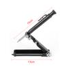 Adjustable Multi-function Aluminum Alloy Scribing Tool Profile Scribing Ruler DIY Woodworking Contour Gauge Scribe Compass Tool Metal