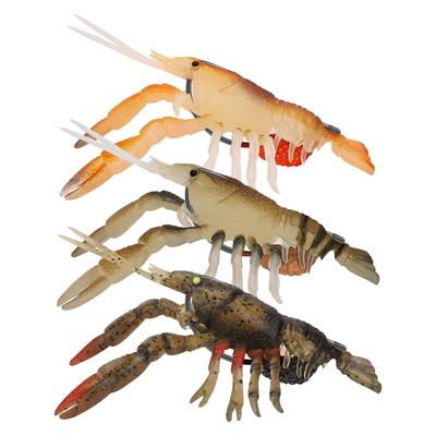 TRUSCEND Raci Modelare Moale Din Plastic Pescuit Momeală Momeală Foarte Durabilă Momeală De Înot De Apă Dulce Bass Pescuit Jig Calamar Bass Păstrăv Pește Albastru Potrivit