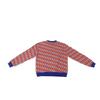 Used 12564 Diamond Damier Sweatshirt 7840 L Virgil Abloh Crew Neck Multicolor 180/100 Unused Logo Orange Men's from