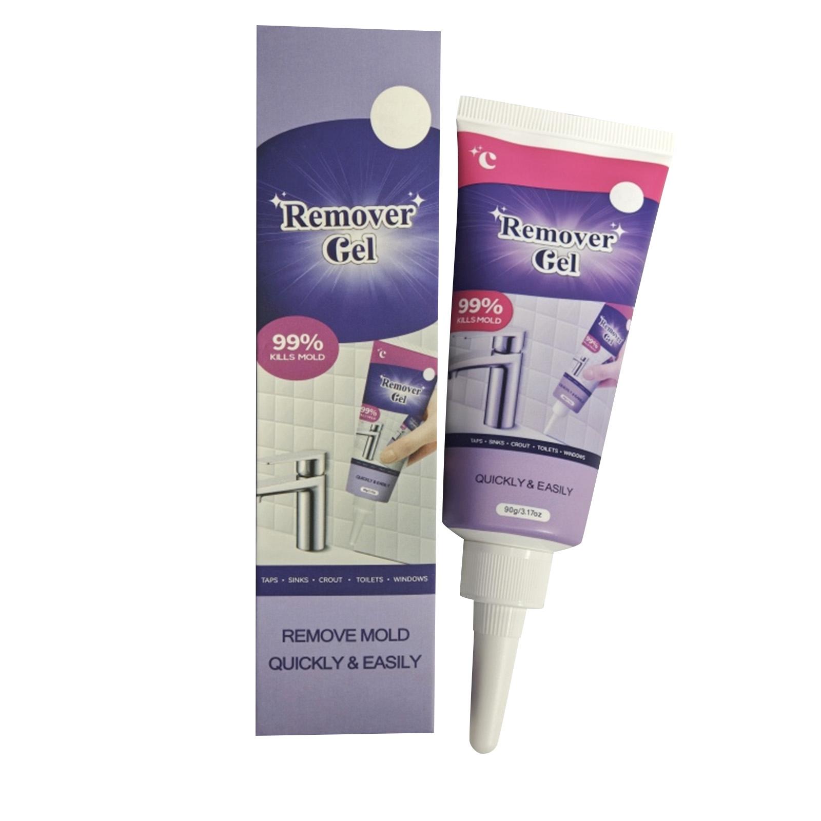 

Гель для удаления плесени, Бытовой чистящий гель, Мощный многофункциональный чистящий гель для швов между плиткой в ванной и на кухне One Size белый