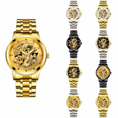 Men's  Luminous Running Alarm Clock Watch