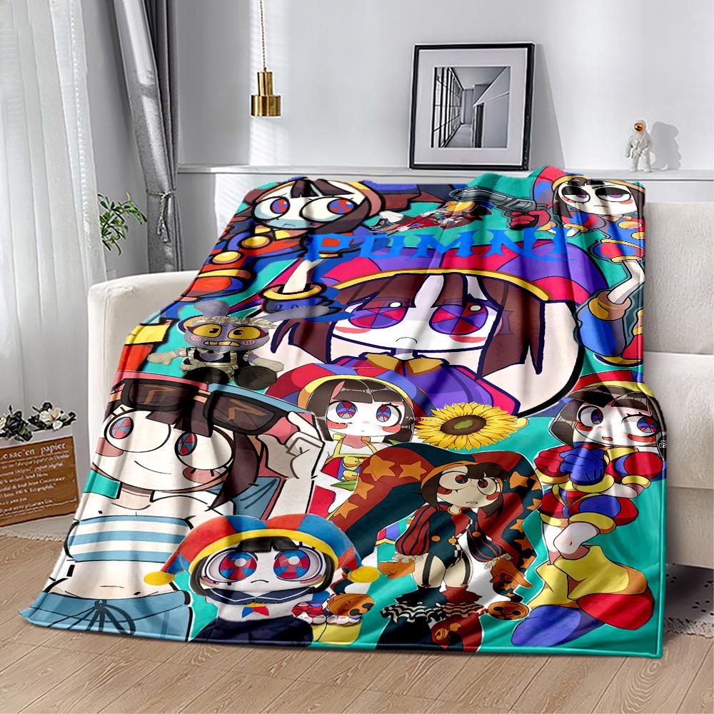 Like Digital Circus3 Blankets are suitable for living rooms,making them an ideal choice for outdoor travel and gifts.