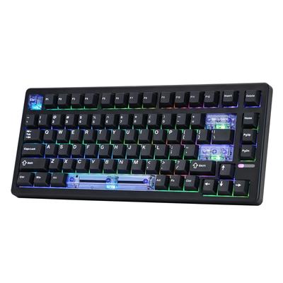 EPOMAKER HE80 Hall Effect Gaming 8K Polling 32K Creamy DKS SOCD RGB Wired Gaming Keyboard for PC Mac Keyboard, & Scan, Gasket, Backlight, Hot-Swap