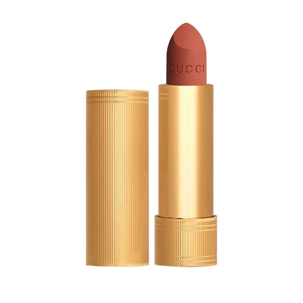 Gucci Rouge à Lèvres Matte 208 Gold Tube Lipstick красный
