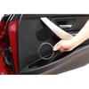 13-19 Speaker Ring Horn Cover 4* Inner Door Real Carbon Fiber For BMW 3-4 Series