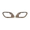 2Pcs Interior Door Handle Trim Bezels For 1995-2002 Chevrolet GMC Truck 15708088