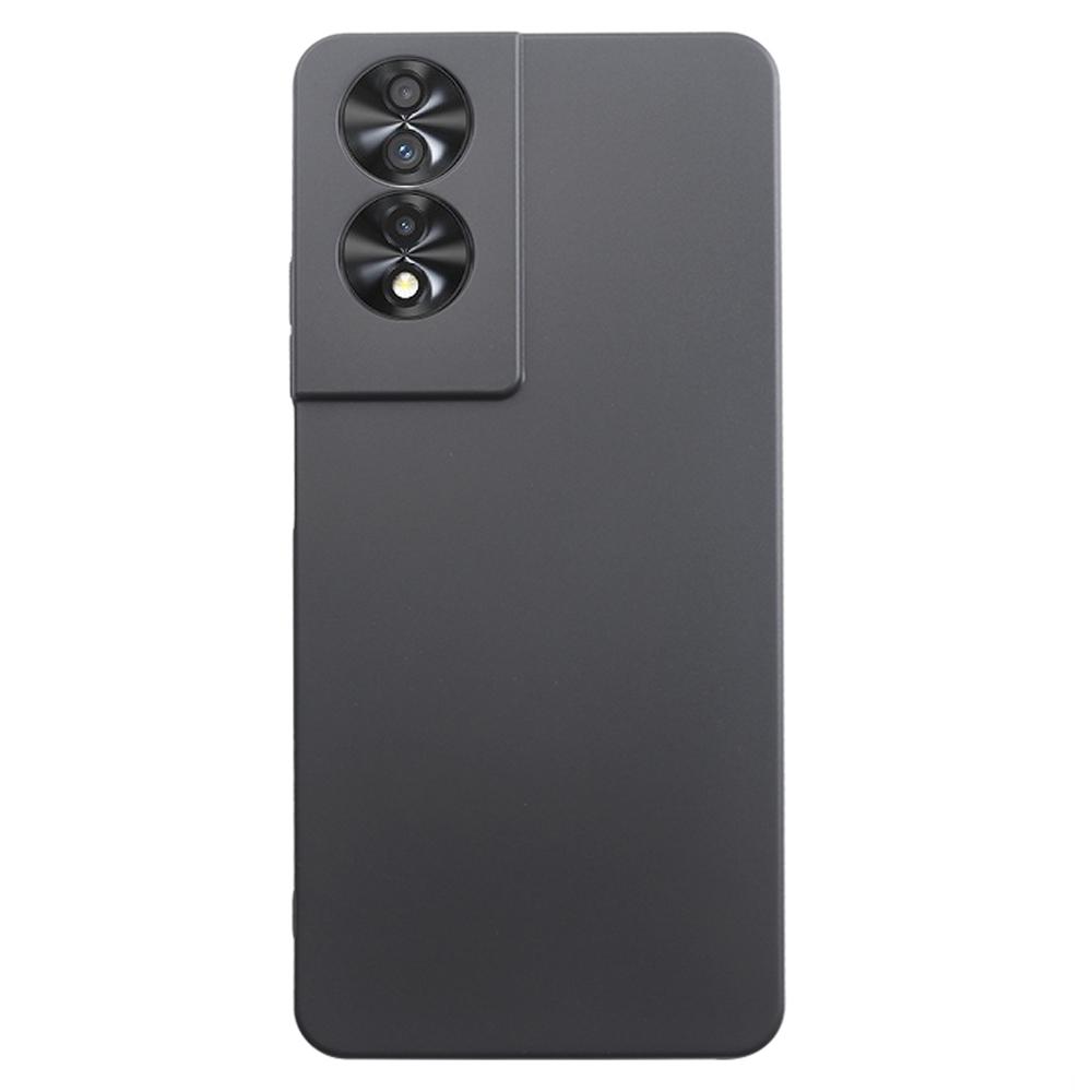 

Чехол для TCL 40 Nxtpaper 4G Мягкий Матовый TPU Черный Чехол для Телефона (Точные вырезы линз) A