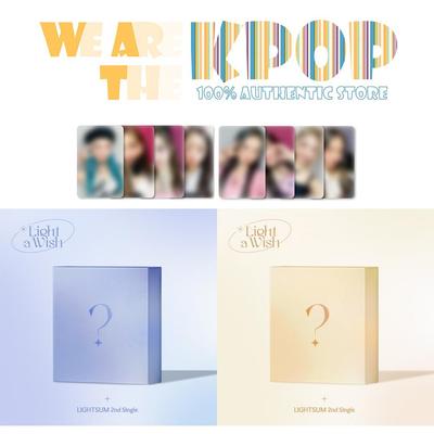 (+pob Fotokarte) Lightsum 2. Single-Album [Light a Wish]