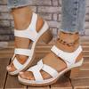 Sommer Damen Schuhe Heiß Verkaufende Mode Zehenfrei Damen Sandalen Einfarbig Große Größe Damen High Heel Sandalen