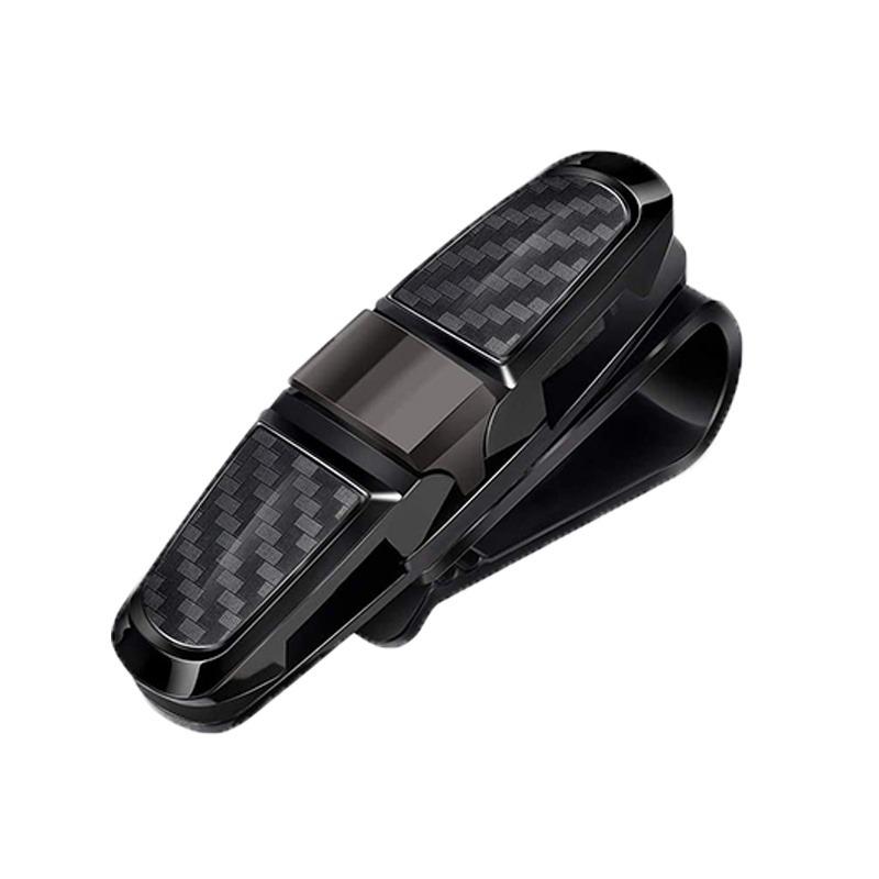 Etui na okulary samochodowe Auto osłona przeciwsłoneczna uchwyt na okulary okulary przeciwsłoneczne klips na karty uchwyt na bilet piórnik Clip Box Universal