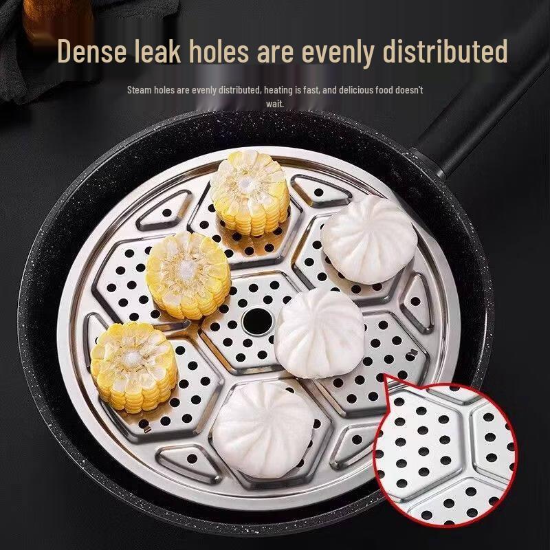 ZISIZ Stainless Steel Multipurpose Steamer Insert