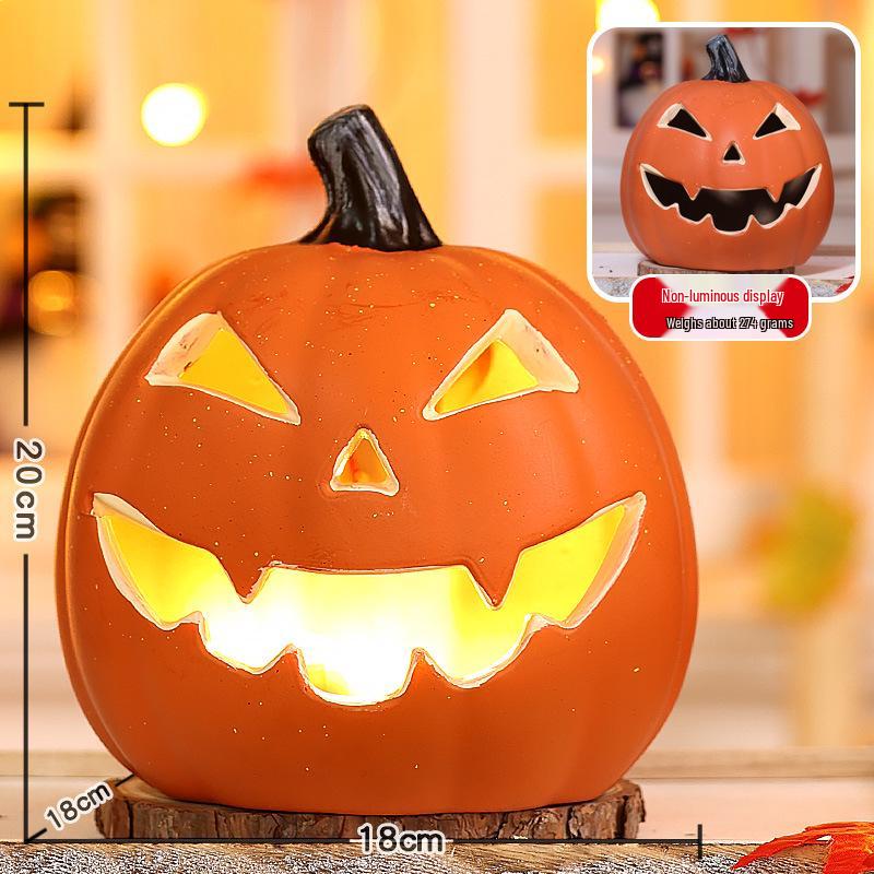 Halloween Glowing Pumpkin Lanterns for Shopping Mall Decor and Courtyard Ornaments