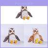 Owl Carving Handcrafted Wooden Decor Gift For Home Office And Collectors Enthusiasts