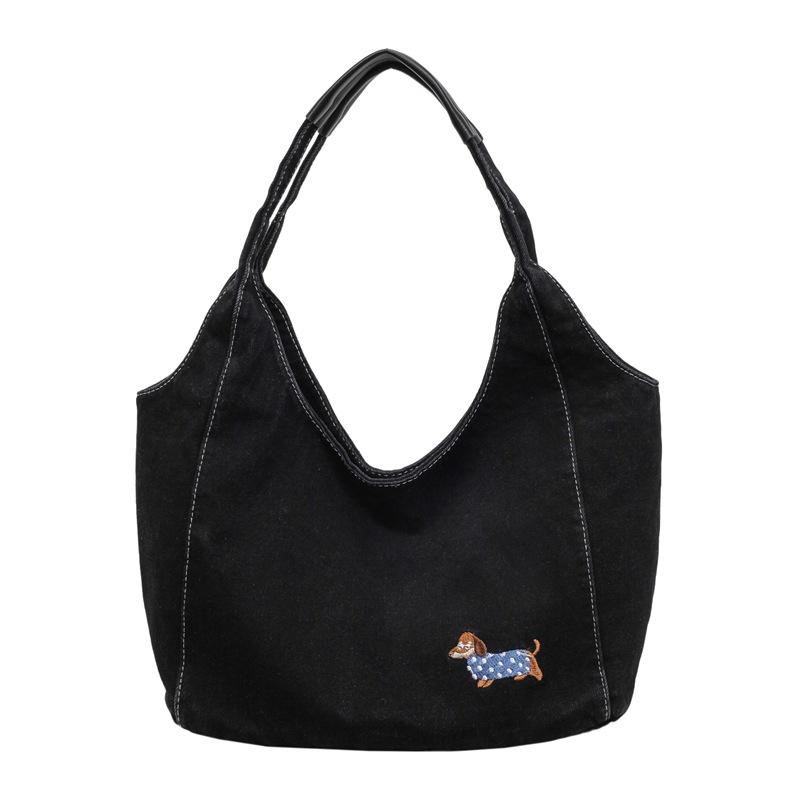 Large-capacity Tote Bag, Fashionable Hand-held Vegetable Basket Bag, Shoulder Bag with A Wide Strap, Bucket Bag