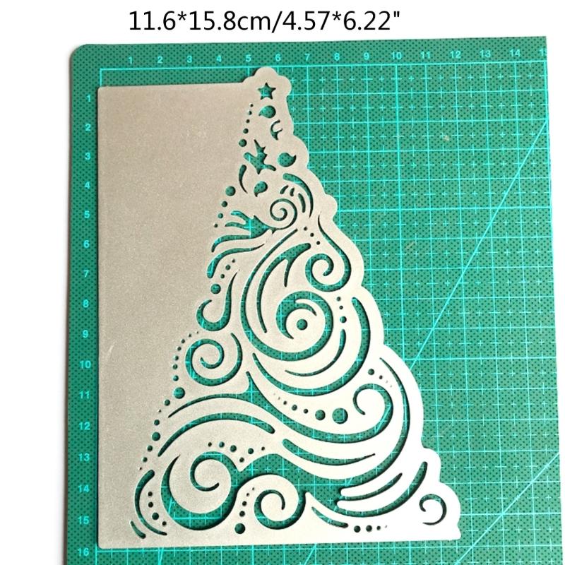 Christmas Tree Embossing Die Cuts Christmas Theme Cutting Dies for Christmas Card Making Scrapbooking DIY Album Craft