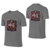 Power Company  Industrial Logo Lengthening Reversible Tshirt Light Minimalism Soft Tones Tees