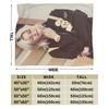 Super Warm BlanketKids Camping S-StrayKids Felix Bedding Throws  Flannel Bedspread For Outdoor Street Trend Sofa Bed Cover