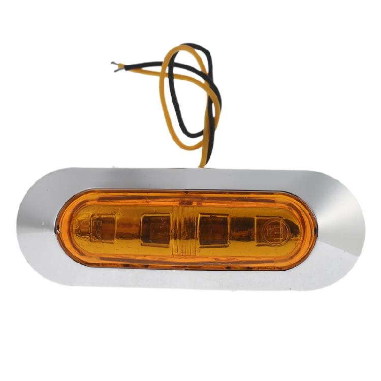 10x LED Side Marker Lights Indicator Clearance Lamp for Trailer Truck RV Bus 12V