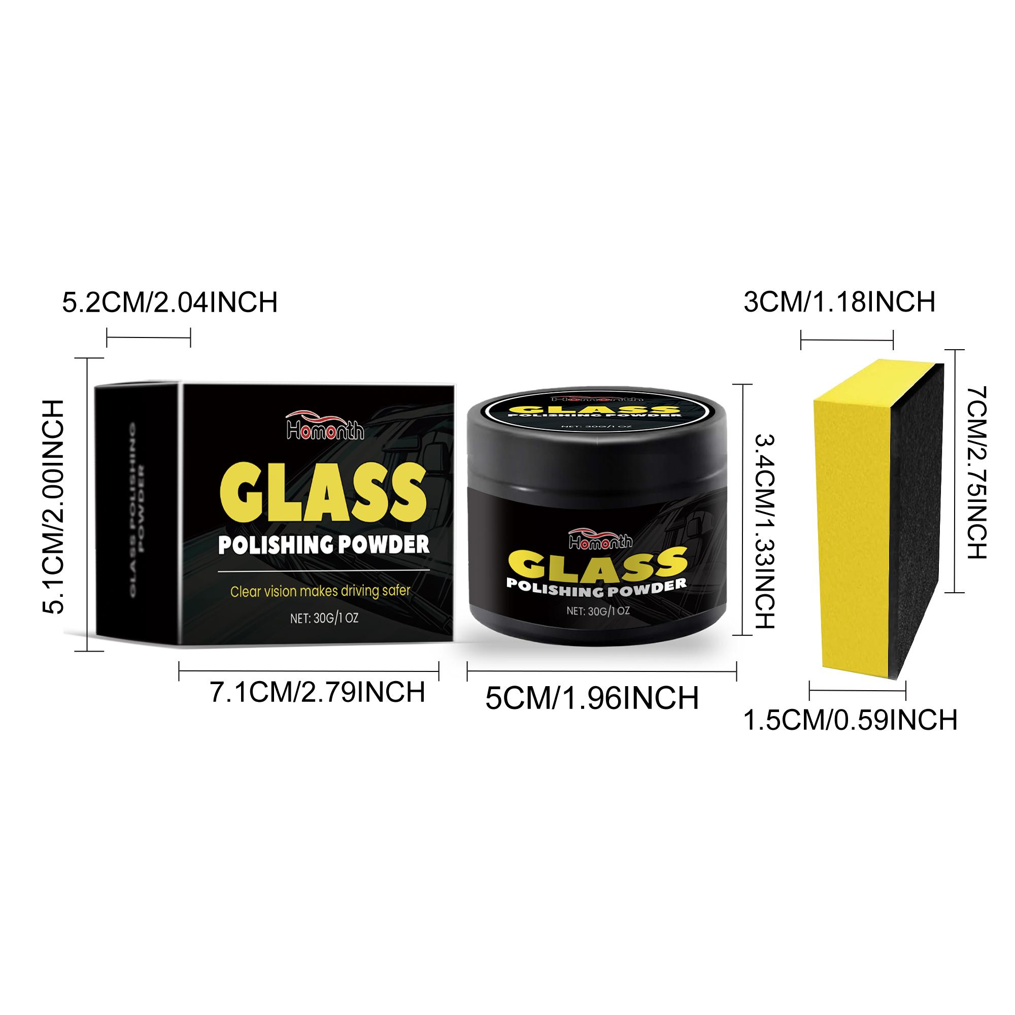 

Powerful Cerium Oxide Glass Polishing Powder Window Windshield Scratch Remover Windscreen Repair Waxing Polish Cleaner