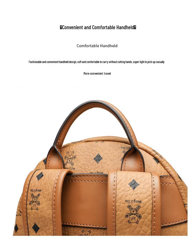 Hochwertiger Leichter Damen Mode Niet Rucksack für Herbst/Winter