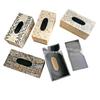Handmade Shell Tissue Box: Luxurious Living Room Decor & Desktop Storage