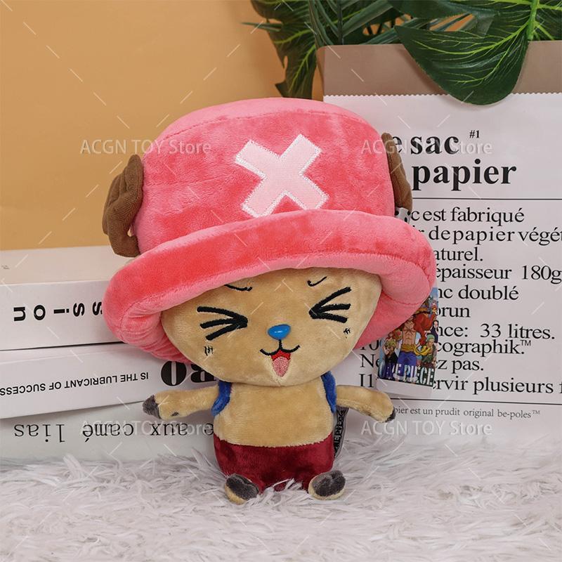 4 Styles Original One Piece Plush Tony Chopper Cute Face Anime Plush Doll Cartoon Toy Best Gift 24Cm