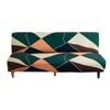 Elastic Dustproof Foldable Armless Sofa Bed Cover