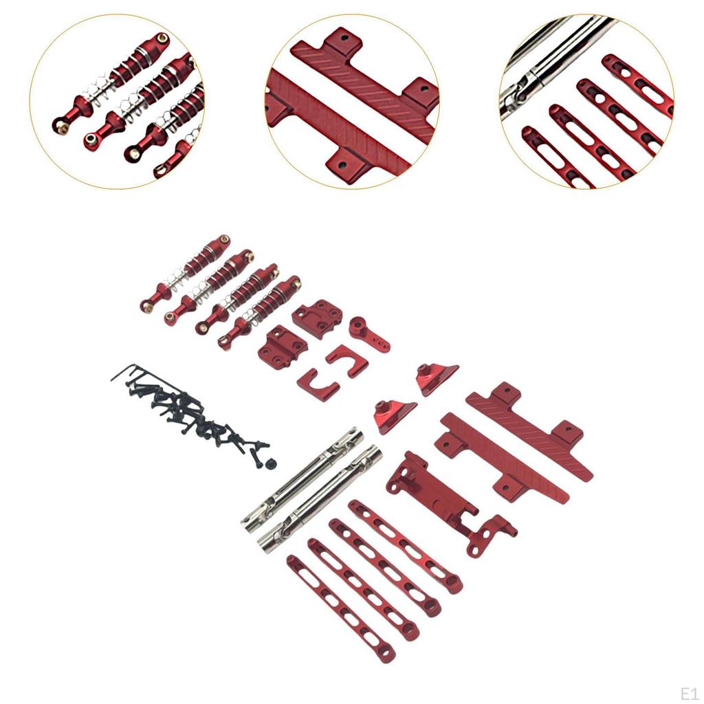 Metal Components for 1/12 Scale RC Car Model