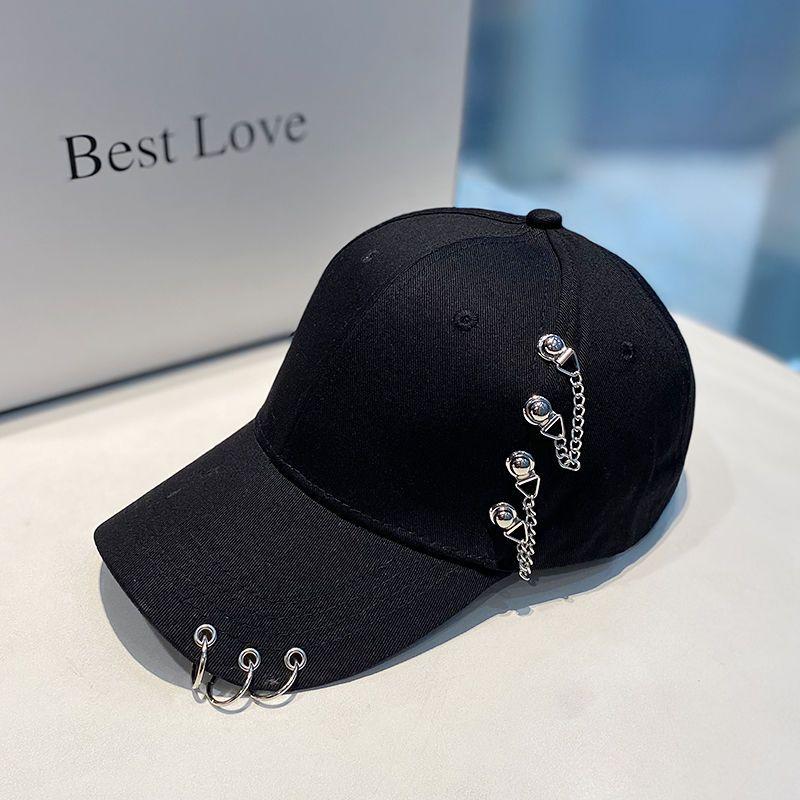 

Корейская шляпа женская бейсбольная кепка для студентов, для отдыха, солнцезащитная кепка с утиным язычком one size