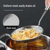 MAXCOOK 304 Stainless Steel Strainer Spoon