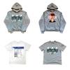 Felpa con cappuccio e maniche lunghe con stampa grafica Y2K Streetwear Vestibilità oversize Top casual da donna