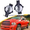 Front Fog Light for 2002-2009 Dodge Ram Bumper, Direct Fit (White)